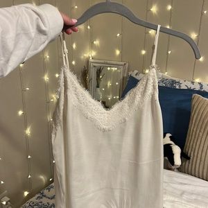 Brass Plum Lace Tank